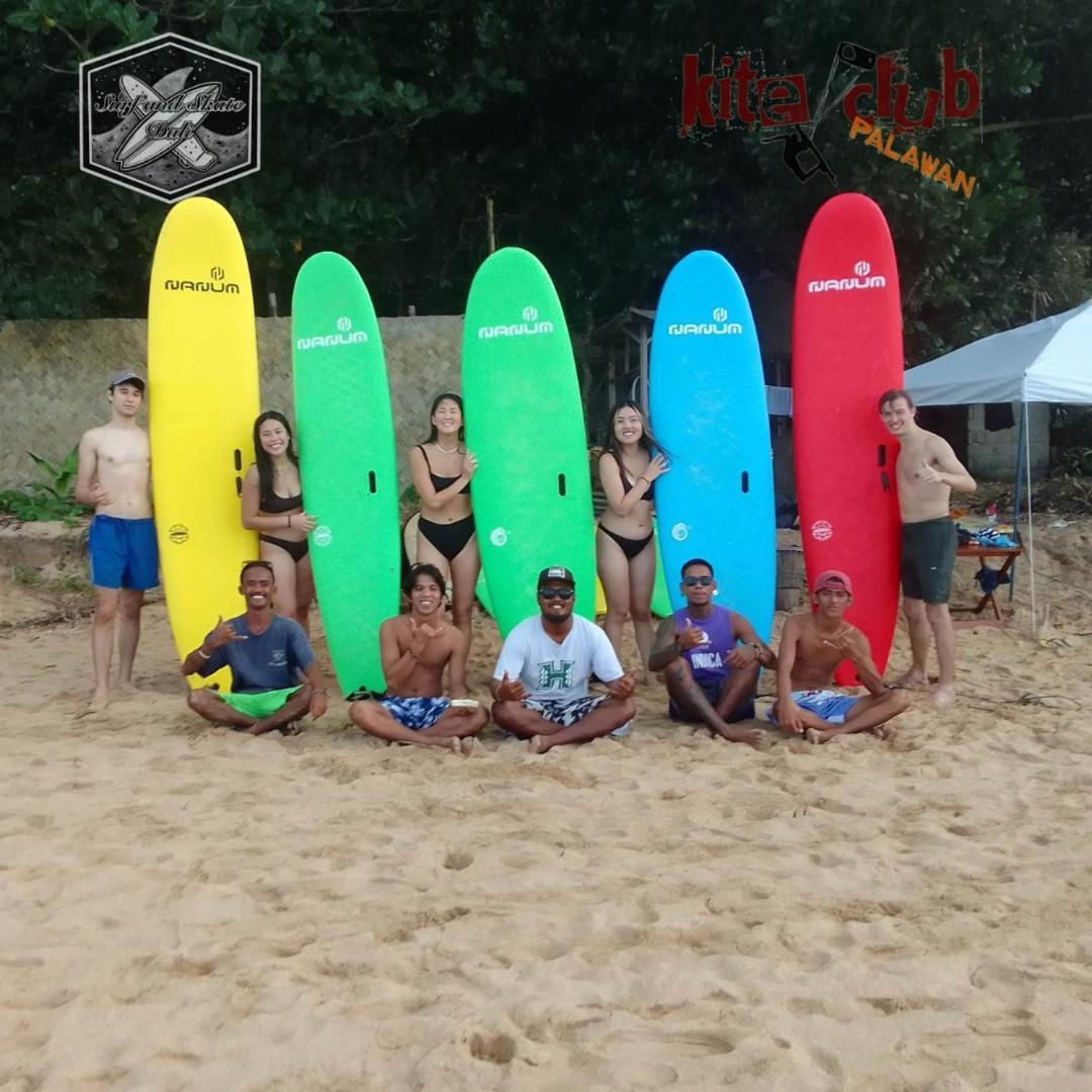 Surf And Skate Duli El Nido By Kiteclub Palawan Hostel Exterior foto