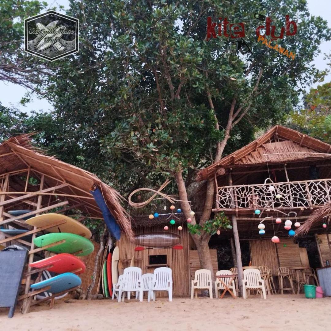 Surf And Skate Duli El Nido By Kiteclub Palawan Hostel Exterior foto