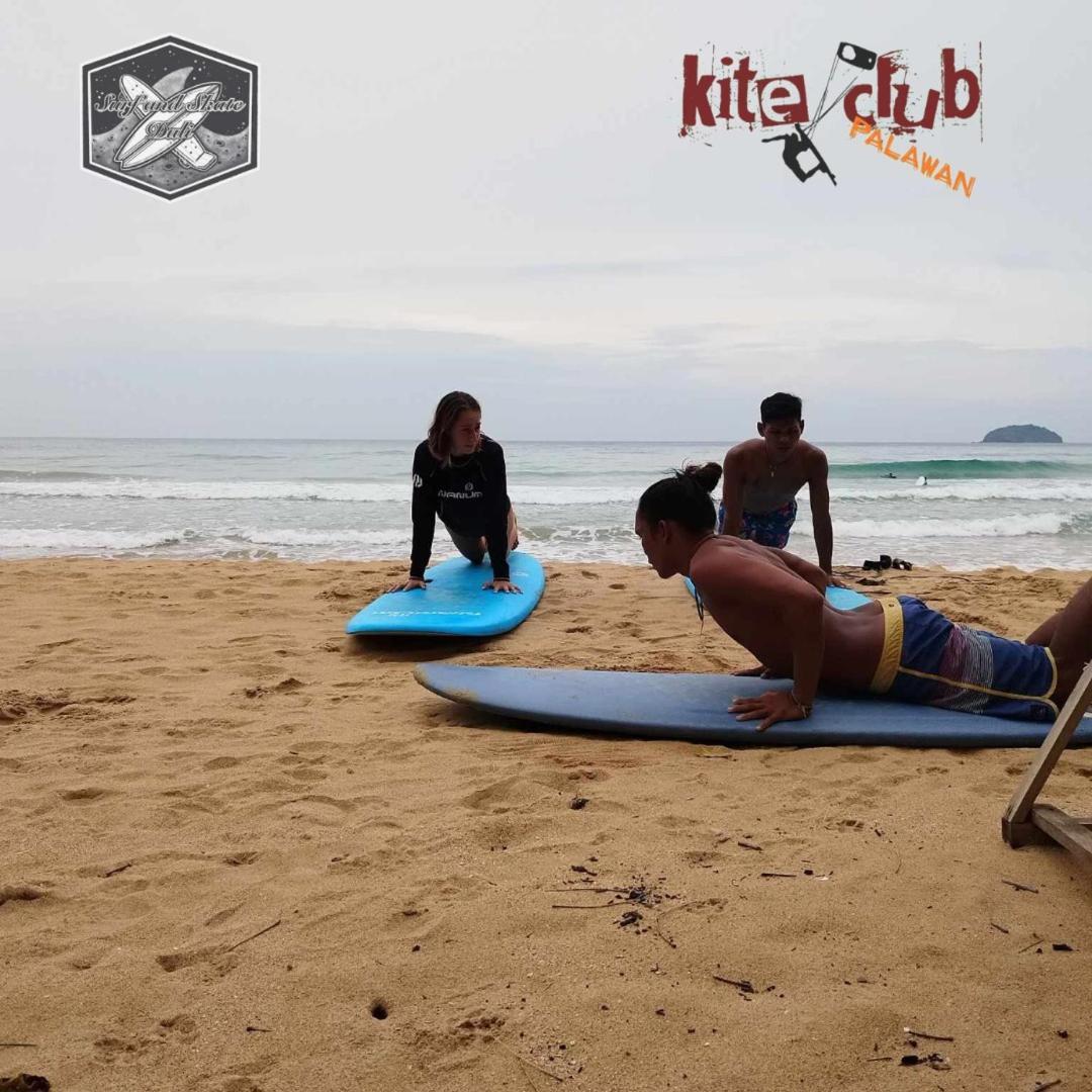 Surf And Skate Duli El Nido By Kiteclub Palawan Hostel Exterior foto