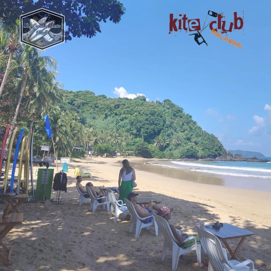 Surf And Skate Duli El Nido By Kiteclub Palawan Hostel Exterior foto